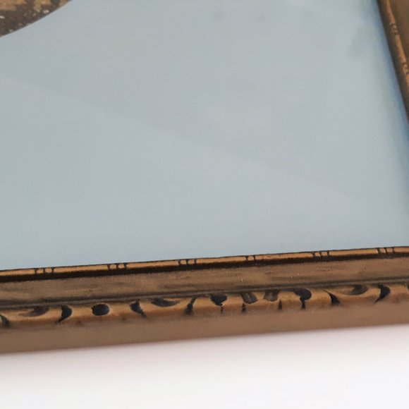 VTG Antique Sail Boats Needlepoint 2 Pictures Framed 14.25" X 11.25" Nautical - Picture 10 of 10